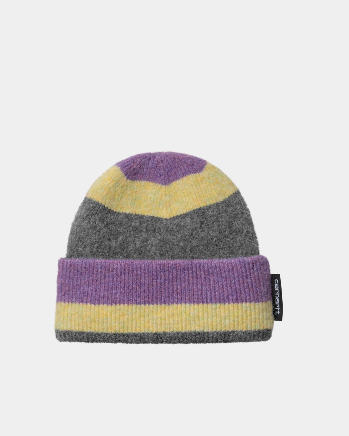 Sundling Beanie Acrylic Woold Grey Multi Stripes