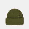 pop trading company basic logo beanie olive