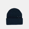 pop trading co basic logo beanie navy