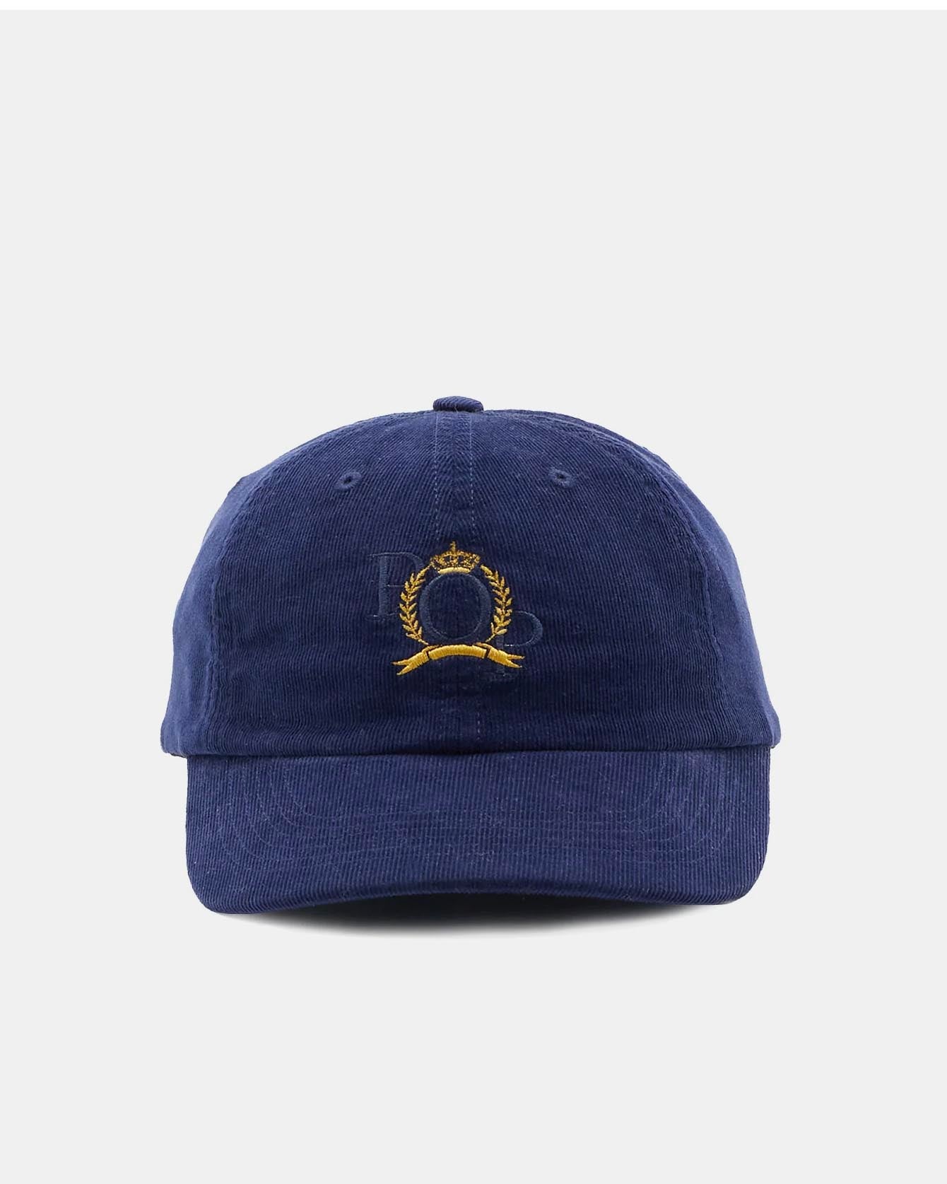 Mini Cord Crest Sixpanel Hat Navy