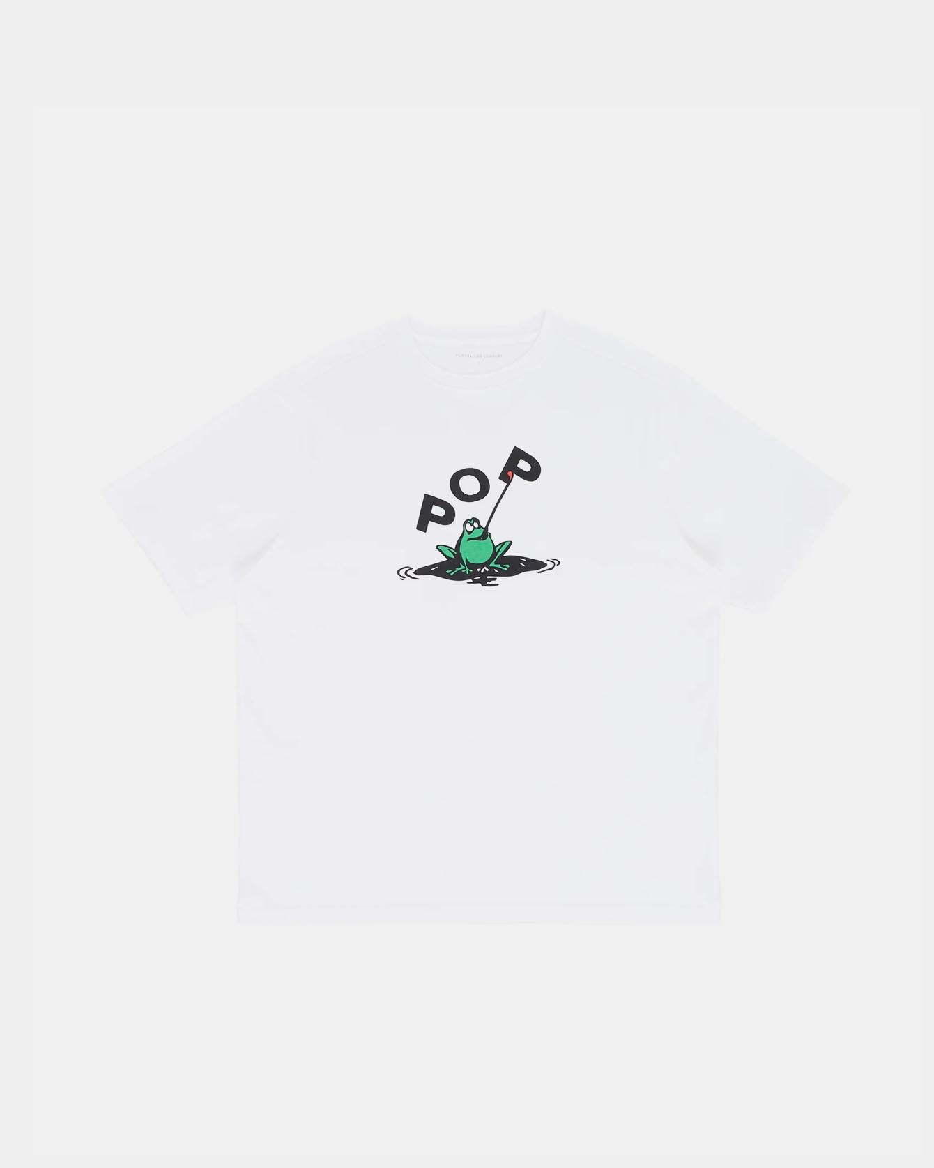 Pop Trading Co Frog Tee White