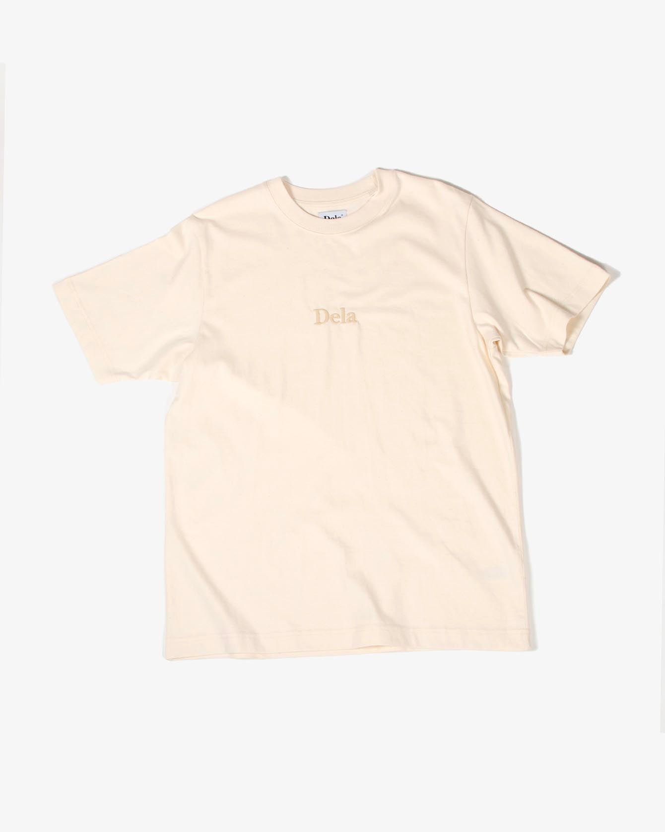 Dela Embroidered Tee Raw