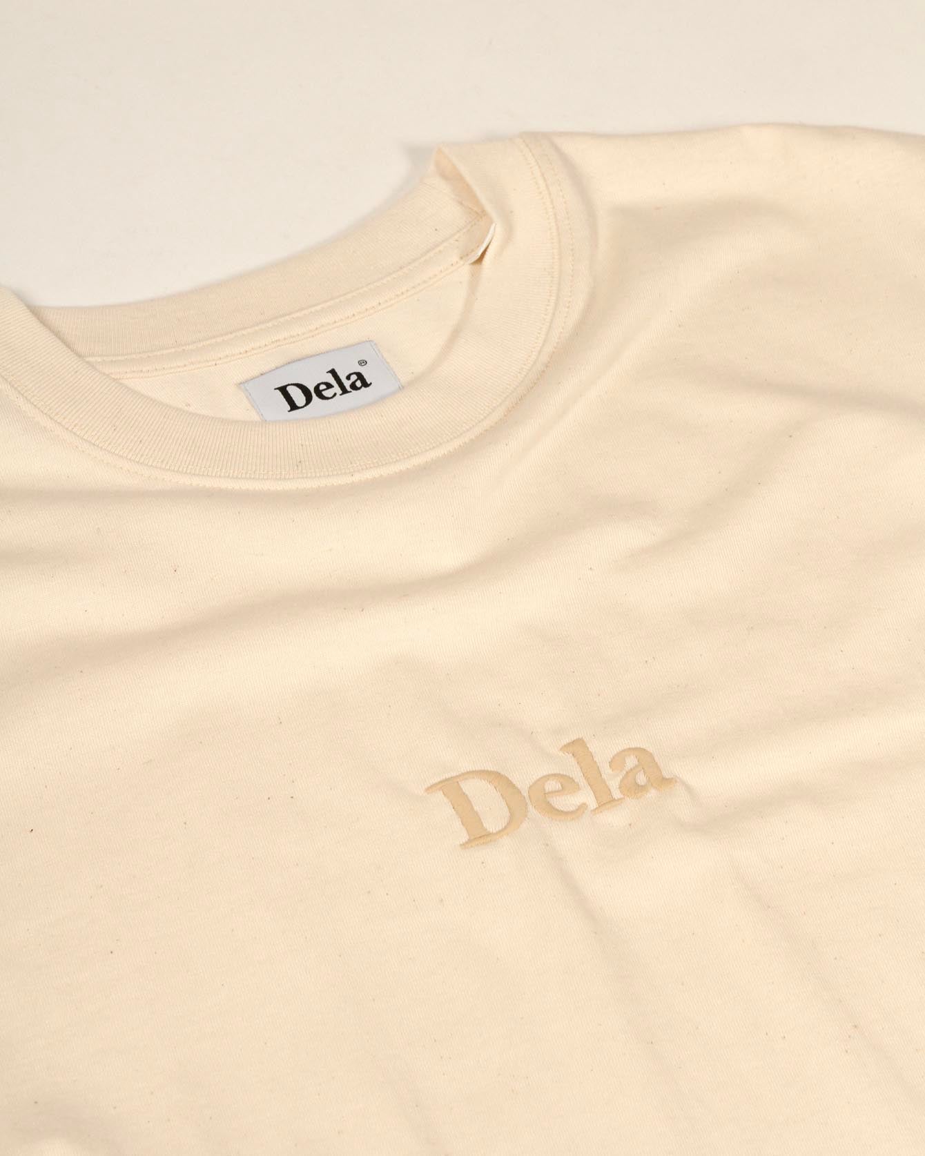 Dela Embroidered Tee Raw