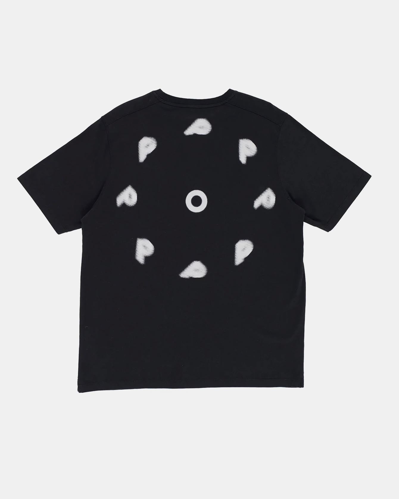 Blurred Tee Black