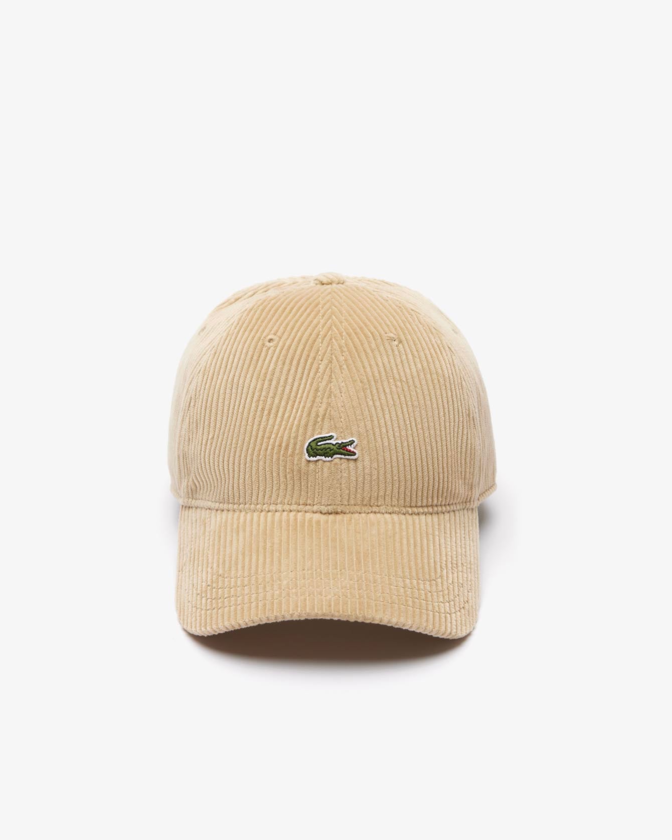 Lacoste Corduroy Cap Beige