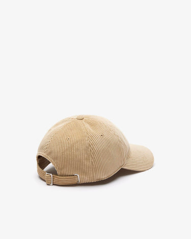 Lacoste Corduroy Cap Beige