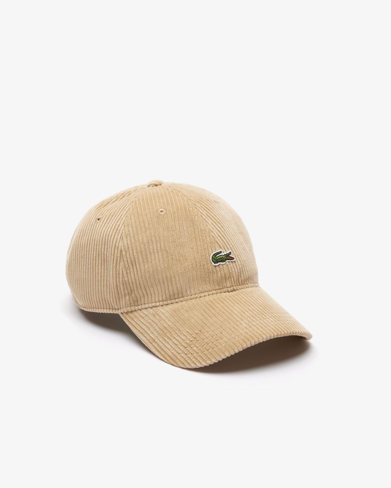 Lacoste Corduroy Cap Beige