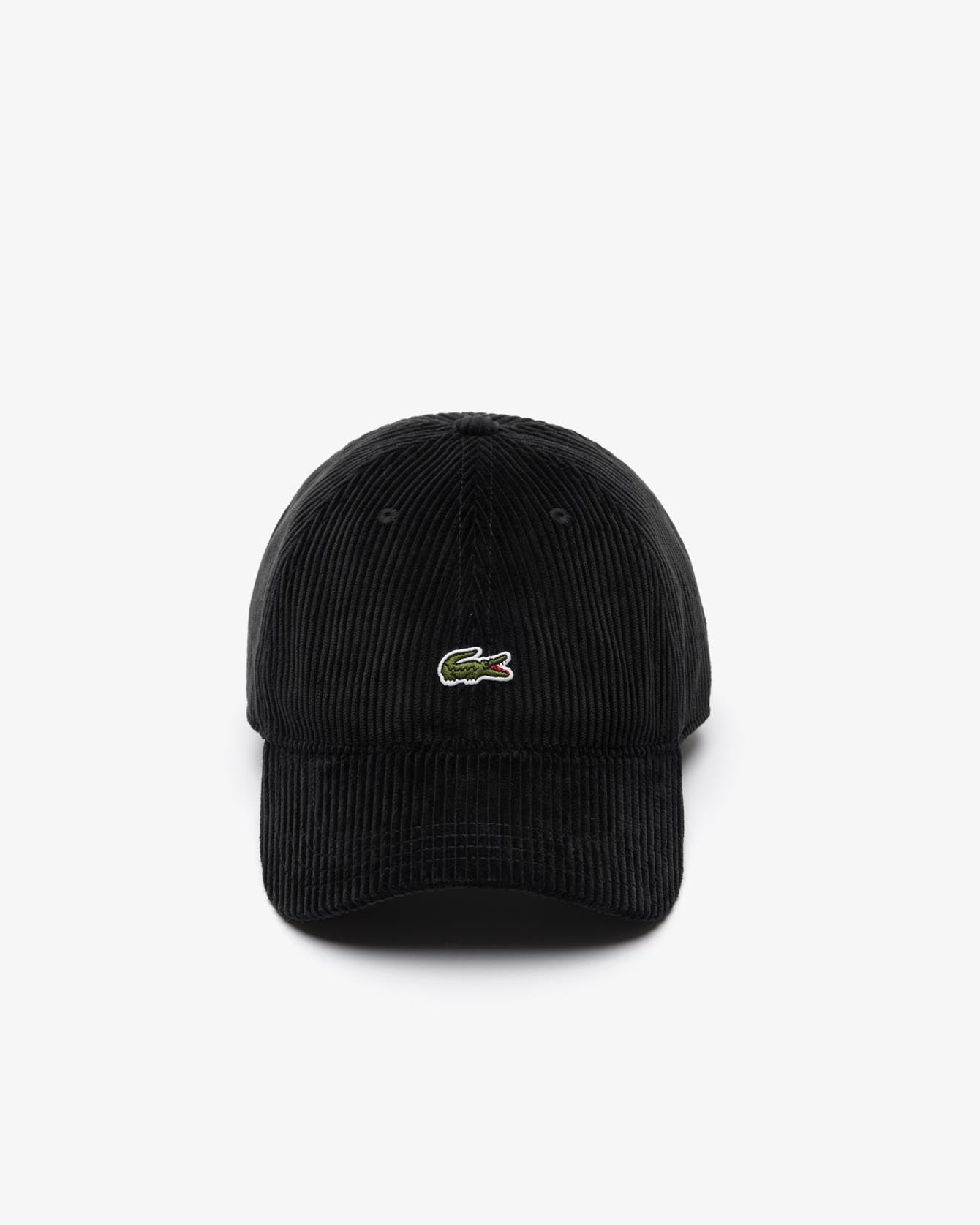 Lacoste Corduroy Cap Black