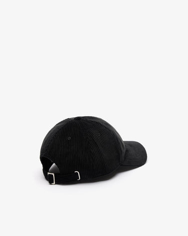 Lacoste Corduroy Cap Black