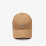 Lacoste Embroidered Twill Baseball Cap Brown