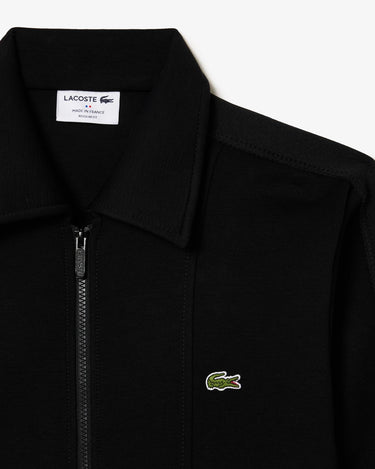 Lacoste High Neck Zip Up Sweatshirt