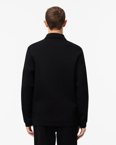 Lacoste High Neck Zip Up Sweatshirt