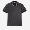 Lacoste Monogram Polo Black