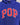 Pop Trading Arch Hooded Sweat Twilight Blue