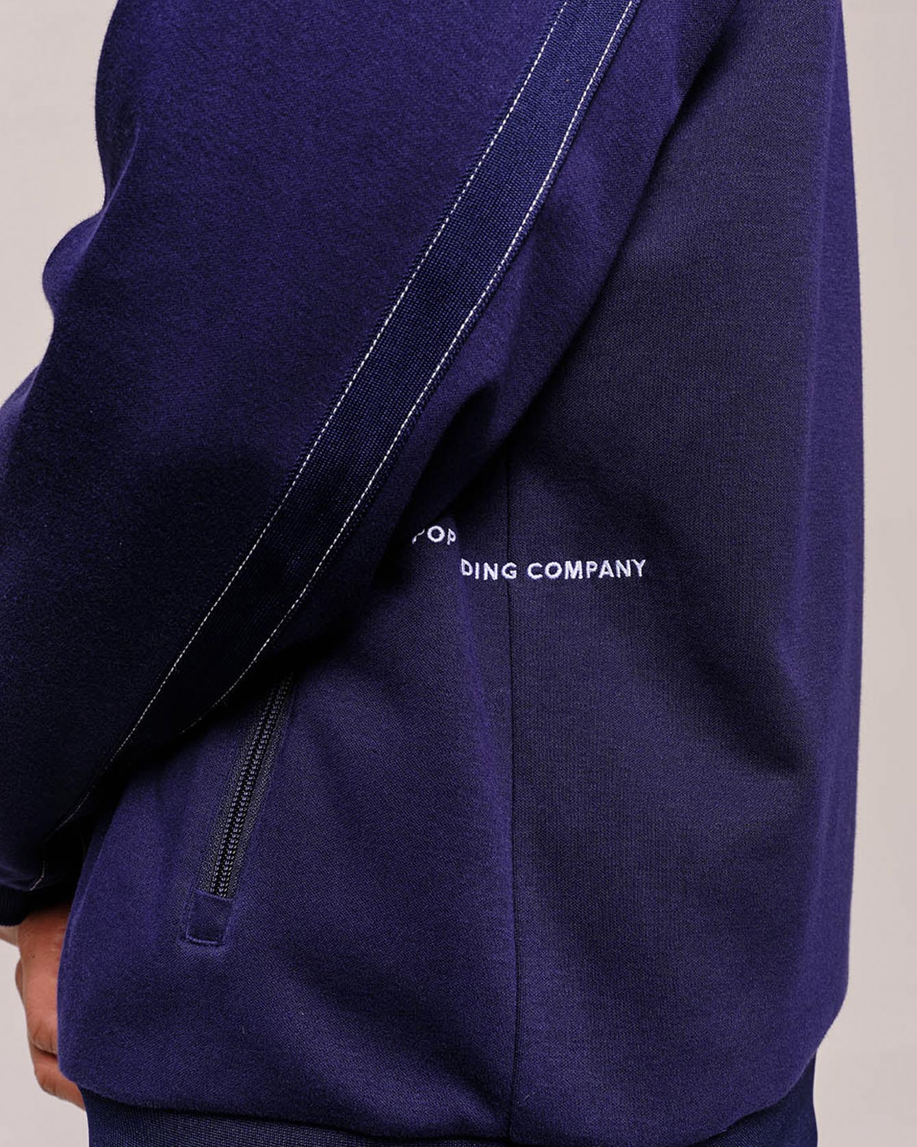 Pop Trading Pub Track Top Navy