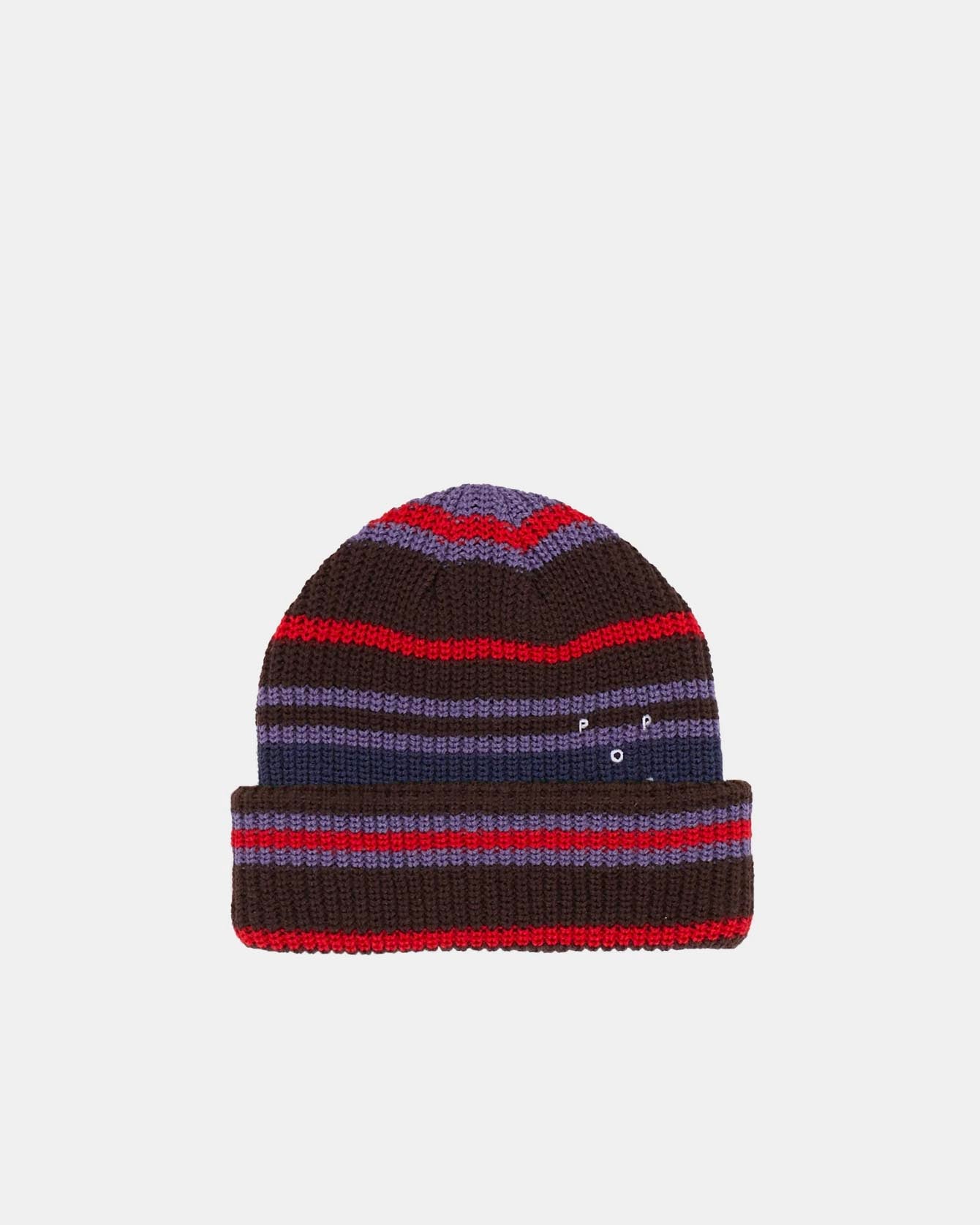 Pop Trading Striped Beanie Multicolor