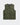 Taion Crew Neck W Zip Down Vest Olive