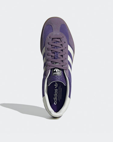 adidas gazelle indoor purple white gum IF9645 