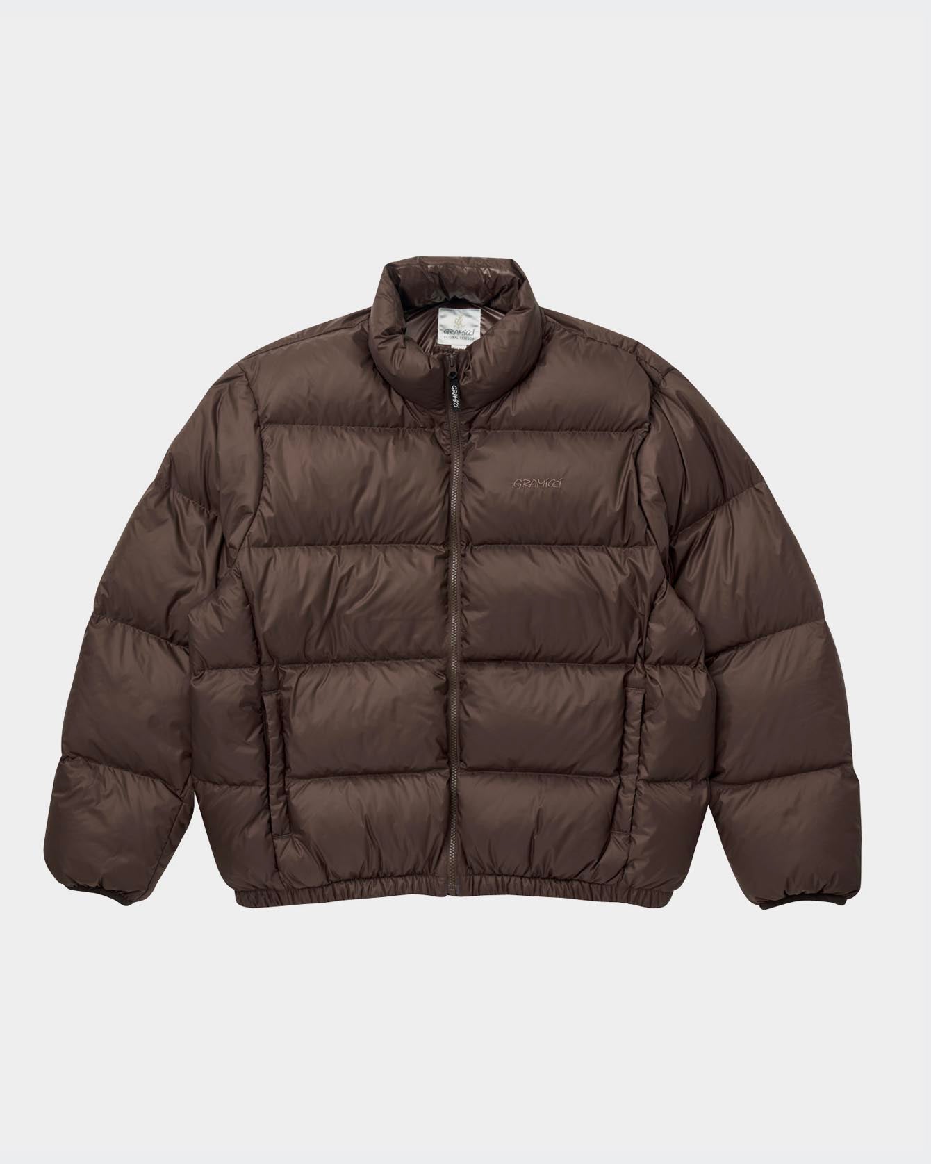 gramicci Down Puffer Jacket Dark Brown