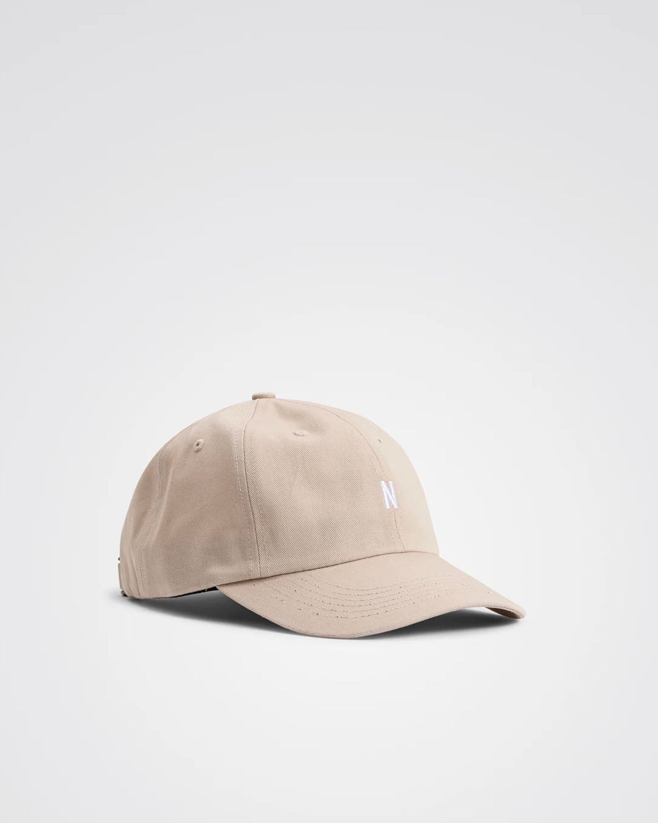 Twill Sports Cap Marble White