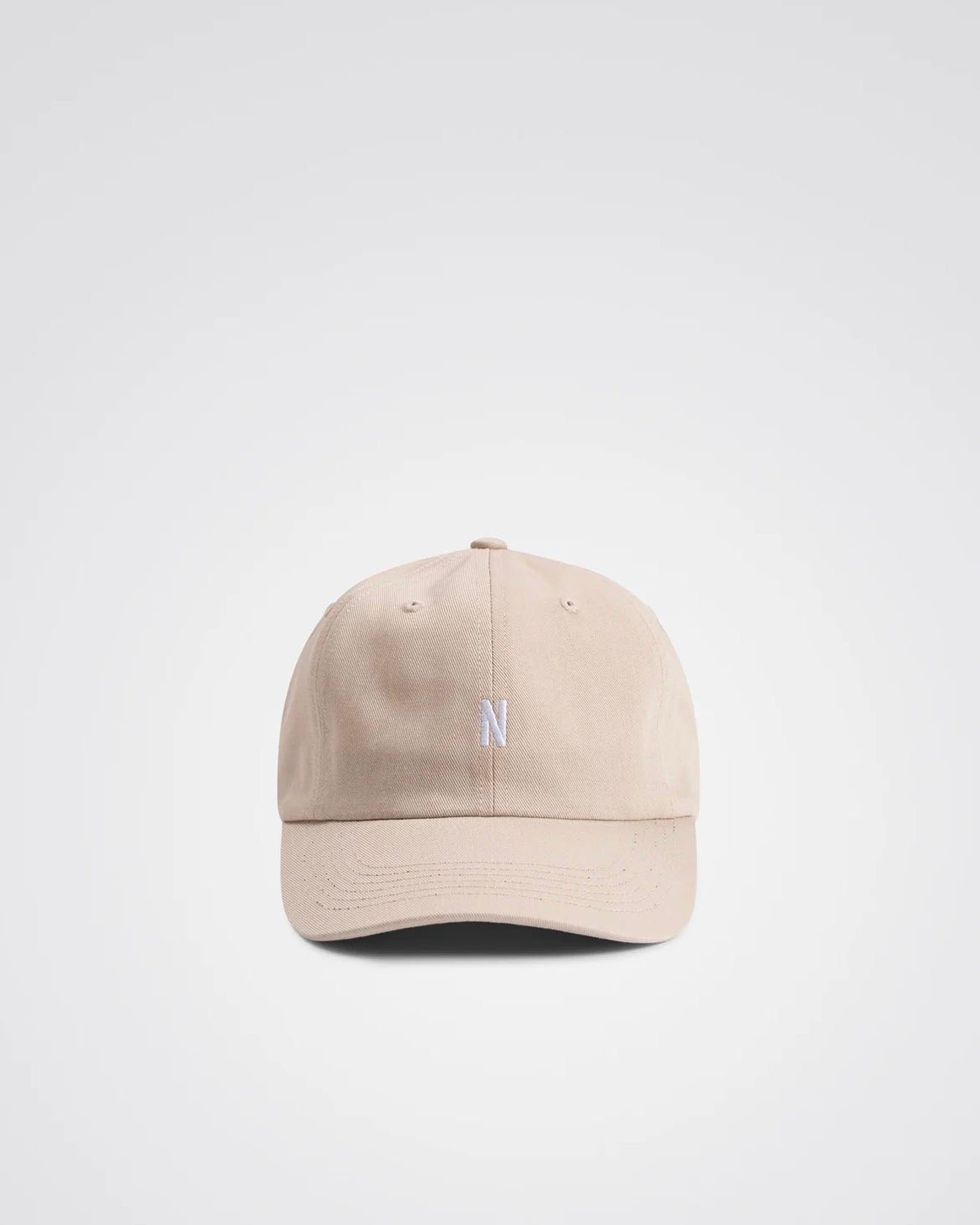 Twill Sports Cap Marble White